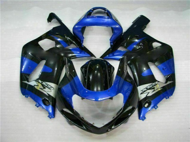 Azul Negro Kits Completo Carenado Moto ABS Suzuki GSXR 600 / 750 K1 K2 K3 01-03 Azul Negro Kits Completo Carenado Moto ABS Suzuki GSXR 600 / 750 K1 K2 K3 01-03