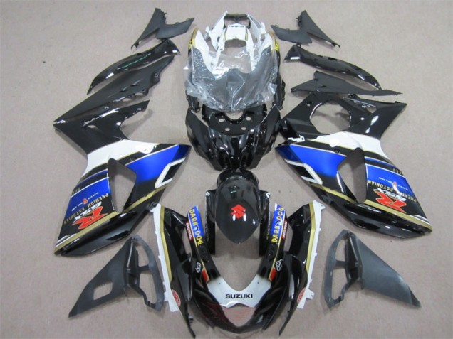 Azul Negro Oscuro Dog Carenado Moto Suzuki GSXR 1000 K9 09-16 Azul Negro Oscuro Dog Carenado Moto Suzuki GSXR 1000 K9 09-16