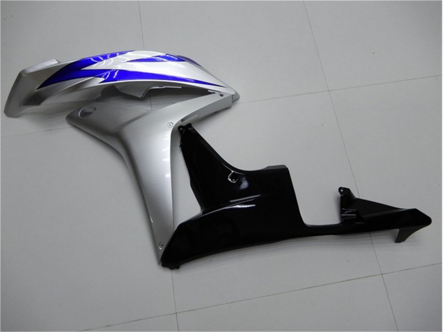 Azul Plata Negro Carenado Moto Honda CBR 600 RR 07-08 Azul Plata Negro Carenado Moto Honda CBR 600 RR 07-08