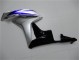 Azul Plata Negro Carenado Moto Honda CBR 600 RR 07-08 Azul Plata Negro Carenado Moto Honda CBR 600 RR 07-08
