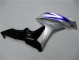Azul Plata Negro Carenado Moto Honda CBR 600 RR 07-08 Azul Plata Negro Carenado Moto Honda CBR 600 RR 07-08