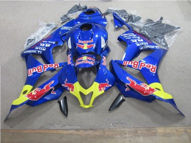 Azul Red Bull Carenado Moto Honda CBR 600 RR 07-08