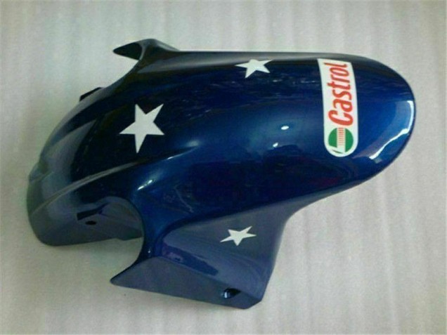 Azul Rojo Castrol Cycle World Carenado Moto Honda CBR 600 F4i 04-07