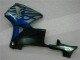 Azul con Plata Llama Carenado Moto Honda CBR 600 RR 03-04