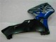 Azul con Plata Llama Carenado Moto Honda CBR 600 RR 03-04