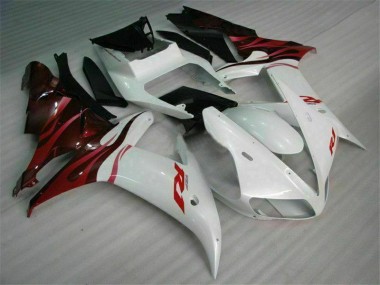 Blanco ABS Moto Plástico Yamaha R1 02-03