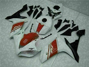 Blanco ABS Moto Plástico Yamaha R1 07-08