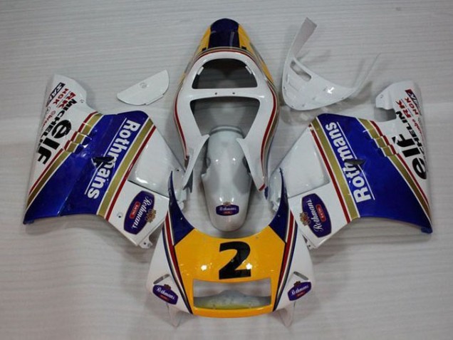 Blanco Azul Amarillo Carenado Moto Honda NSR 250 MC28 P4 94-96 Blanco Azul Amarillo Carenado Moto Honda NSR 250 MC28 P4 94-96