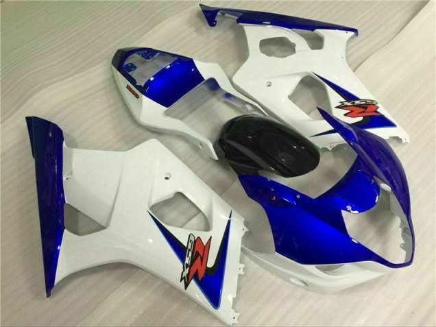 Blanco Azul Carenado Moto Suzuki GSXR 1000 K3 03-04