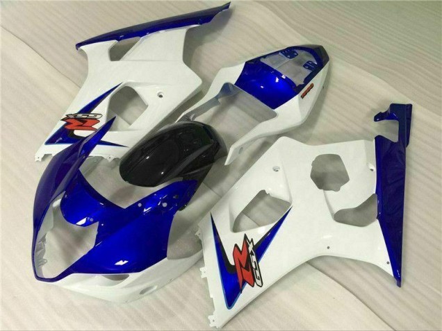 Blanco Azul Carenado Moto Suzuki GSXR 1000 K3 03-04