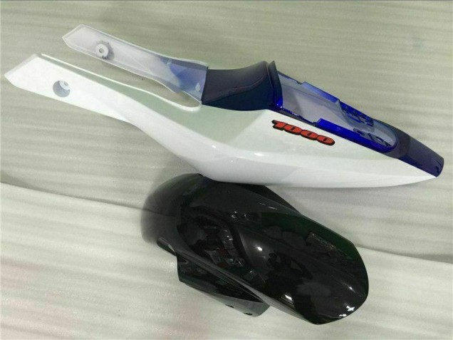 Blanco Azul Carenado Moto Suzuki GSXR 1000 K3 03-04