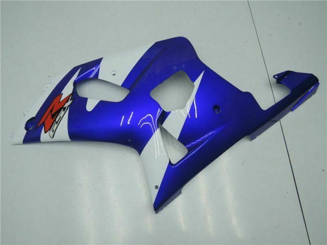Blanco Azul Carenado Moto Suzuki GSXR 600 / 750 K1 K2 K3 01-03 Blanco Azul Carenado Moto Suzuki GSXR 600 / 750 K1 K2 K3 01-03