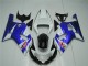 Blanco Azul Carenado Moto Suzuki GSXR 600 / 750 K1 K2 K3 01-03 Blanco Azul Carenado Moto Suzuki GSXR 600 / 750 K1 K2 K3 01-03