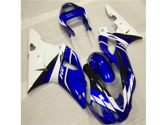 Blanco Azul Carenado Moto Yamaha R1 00-01 Blanco Azul Carenado Moto Yamaha R1 00-01