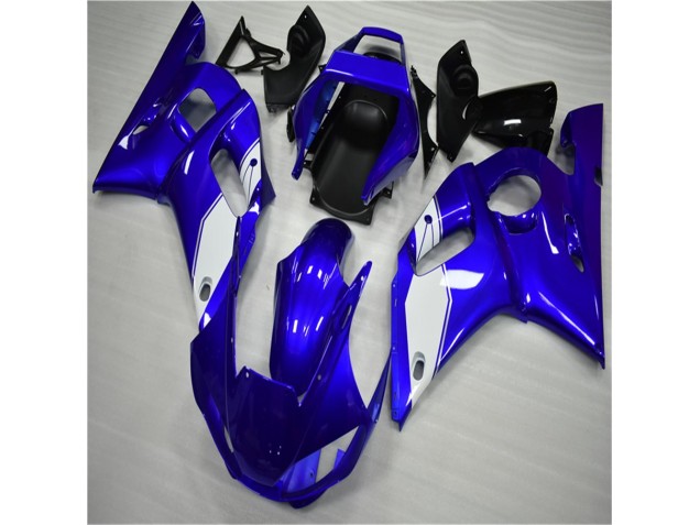 Blanco Azul Carenado & Plástico Moto Yamaha R6 98-02 Blanco Azul Carenado & Plástico Moto Yamaha R6 98-02