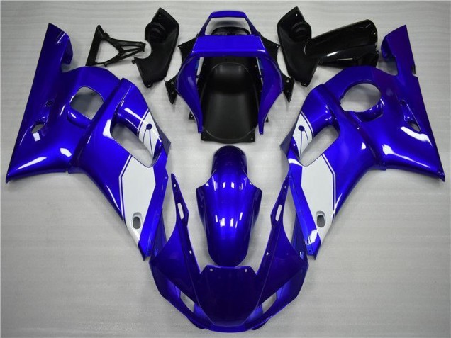 Blanco Azul Carenado & Plástico Moto Yamaha R6 98-02 Blanco Azul Carenado & Plástico Moto Yamaha R6 98-02