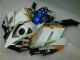 Blanco Azul Kits Completo Carenado Moto Honda CBR 1000 RR 04-05 Blanco Azul Kits Completo Carenado Moto Honda CBR 1000 RR 04-05
