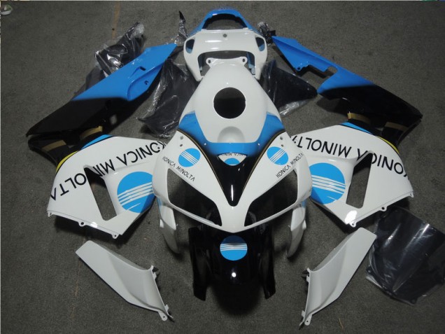 Blanco Azul Konica Minolta Kits Carenado Moto Honda CBR 600 RR 05-06 Blanco Azul Konica Minolta Kits Carenado Moto Honda CBR 600 RR 05-06