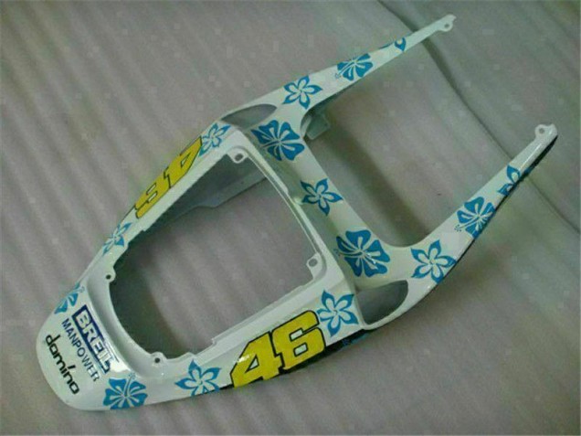 Blanco Azul Nastro Azzurro 46 ABS Moto Plástico Honda CBR 600 RR 05-06 Blanco Azul Nastro Azzurro 46 ABS Moto Plástico Honda CBR 600 RR 05-06