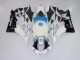 Blanco Azul Negro Carenado Moto Honda CBR 600 RR 07-08 Blanco Azul Negro Carenado Moto Honda CBR 600 RR 07-08
