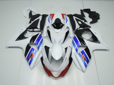Blanco Azul Negro Carenado Moto Suzuki GSXR 1000 K9 09-16