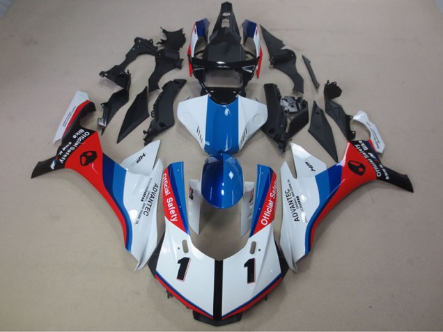 Blanco Azul Rojo Advantec Carenado Moto Yamaha R1 15-19 Blanco Azul Rojo Advantec Carenado Moto Yamaha R1 15-19