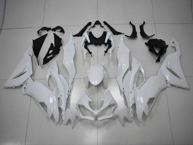 Blanco Carenado Moto Kawasaki ZX6R 19-23