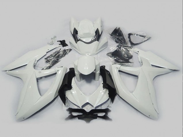 Blanco Carenado Moto Suzuki GSXR 750 K8 08-10 Blanco Carenado Moto Suzuki GSXR 750 K8 08-10