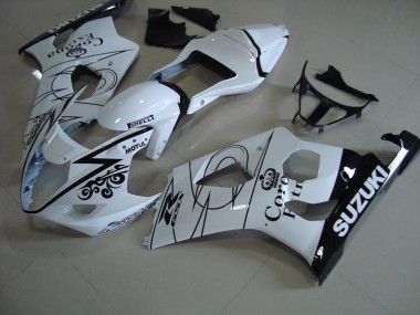 Blanco Corona Carenado Moto Suzuki GSXR 1000 K3 03-04