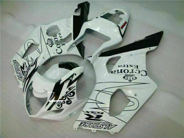 Blanco Kit Carenado Moto Suzuki GSXR 1000 K3 03-04