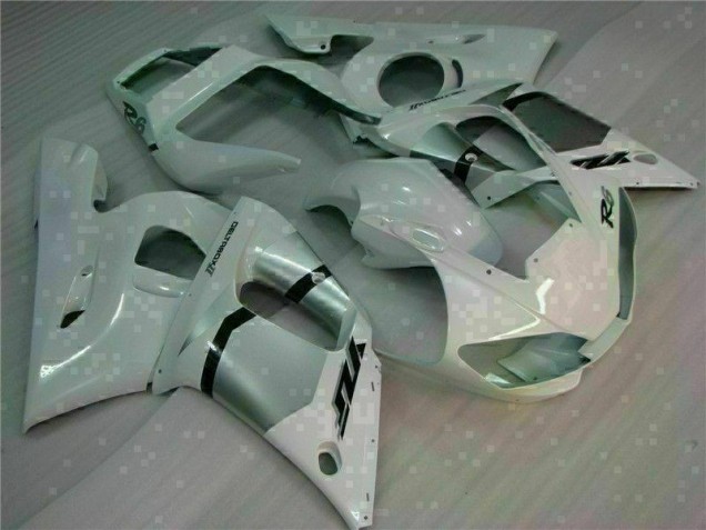 Blanco Kits Completo Carenado Moto Yamaha R6 98-02 Blanco Kits Completo Carenado Moto Yamaha R6 98-02