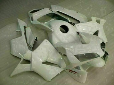 Blanco Moto Plástico Honda CBR 600 RR 03-04