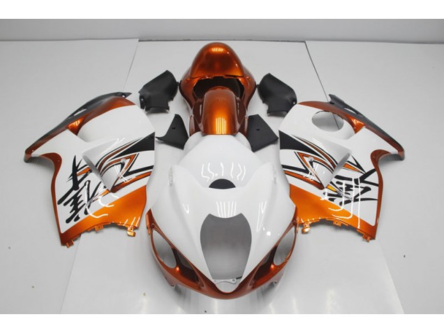 Blanco Naranja Carenado Moto Suzuki GSXR 1300 Hayabusa 96-07 Blanco Naranja Carenado Moto Suzuki GSXR 1300 Hayabusa 96-07