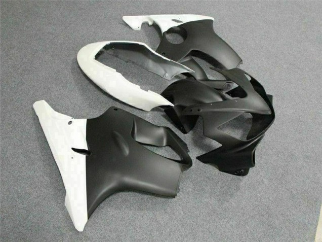 Blanco Negro ABS Moto Plástica Honda CBR 600 F4i 04-07 Blanco Negro ABS Moto Plástica Honda CBR 600 F4i 04-07