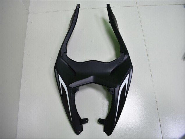 Blanco Negro ABS Moto Plástica Kawasaki ZX6R 13-18 Blanco Negro ABS Moto Plástica Kawasaki ZX6R 13-18