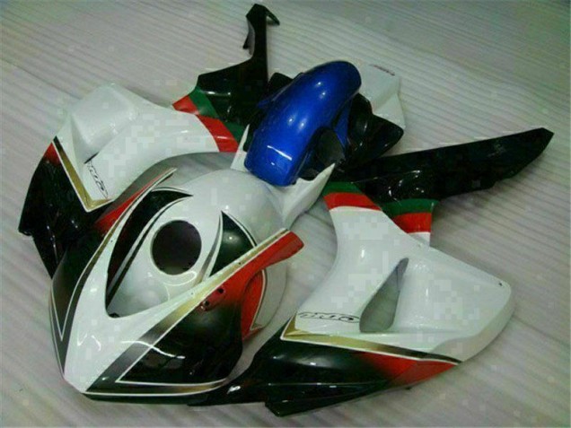 Blanco Negro Carenado Moto Honda CBR 1000 RR 06-07