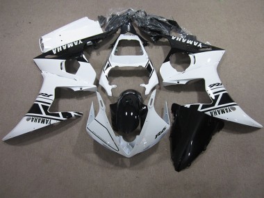 Blanco Negro Carenado Moto & Plástico Yamaha R6 03-05