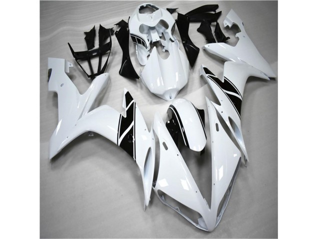 Blanco Negro Carenado & Plástico Moto Yamaha R1 04-06 Blanco Negro Carenado & Plástico Moto Yamaha R1 04-06