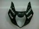 Blanco Negro Carrocería Motocicletas Suzuki GSXR 1000 K3 03-04