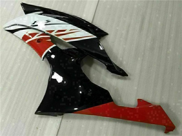 Blanco Negro Inyección Kit Carenado Moto Yamaha R6 08-16 Blanco Negro Inyección Kit Carenado Moto Yamaha R6 08-16