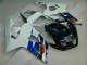 Blanco Negro Inyección Kits Carenado Moto Suzuki GSXR 600 / 750 K4 04-05