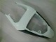 Blanco Negro Inyección Kits Carenado Moto Suzuki GSXR 600 / 750 K4 04-05