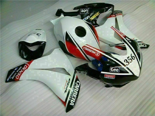 Blanco Negro Kit Carenado Inyección Honda CBR 1000 RR 08-11