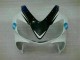 Blanco Negro Kits ABS Carenado Motocicleta Honda CBR 600 F4i 04-07