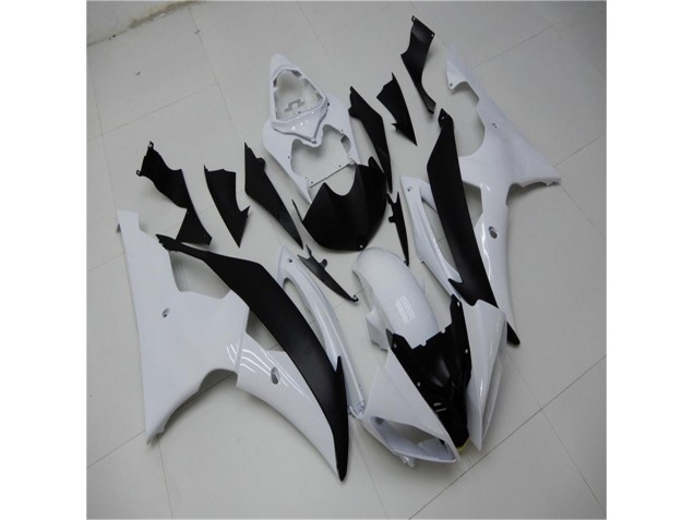 Blanco Negro Kits Carenado Moto Yamaha R6 08-16 Blanco Negro Kits Carenado Moto Yamaha R6 08-16
