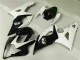 Blanco Negro Kits Completo Carenado Moto ABS Suzuki GSXR 1000 K5 05-06 Blanco Negro Kits Completo Carenado Moto ABS Suzuki GSXR 1000 K5 05-06