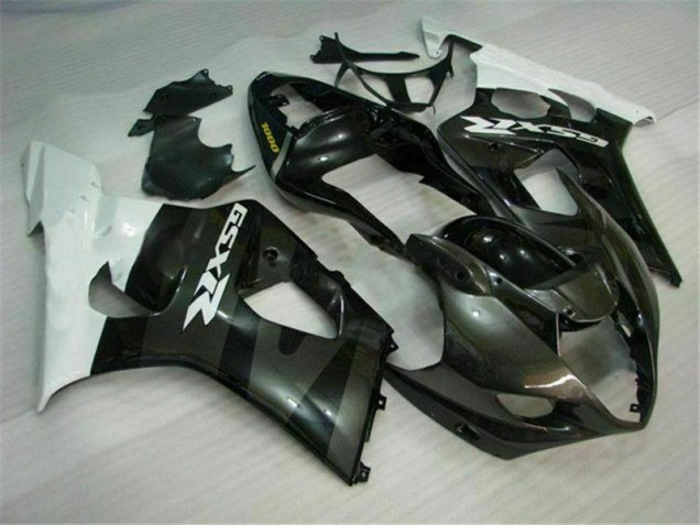 Blanco Negro Kits Completo Carenado Moto Suzuki GSXR 1000 K3 03-04 Blanco Negro Kits Completo Carenado Moto Suzuki GSXR 1000 K3 03-04