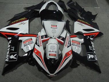 Blanco Negro Rizoma Playboy Carrocería Motocicletas Kawasaki ZX6R 05-06