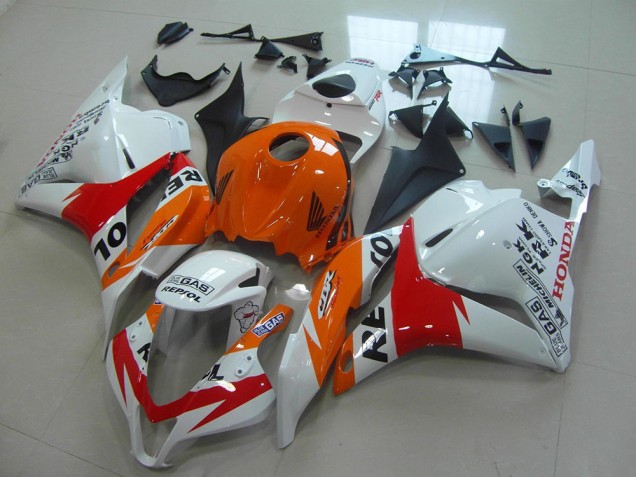 Blanco Nuevo Repsol Carenado Moto Honda CBR 600 RR 09-12 Blanco Nuevo Repsol Carenado Moto Honda CBR 600 RR 09-12