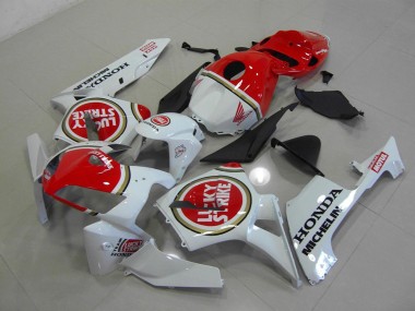 Blanco Perla Lucky Strike Carenado Moto Honda CBR 600 RR 05-06